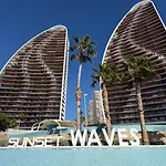 Apartment Sunset Waves Iv By Terreta