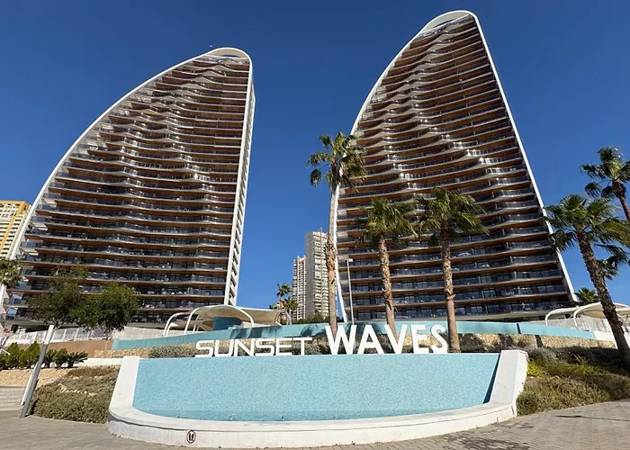 Sunset Waves Iv By Terreta Lejlighed Benidorm